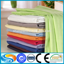 100% cotton satin stripe fabric for bed sheet in roll